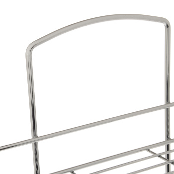 Полка трехъярусная прямая, проволока стальная, 13, Milardo, 013W030M44