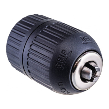 Патрон для дрели 13мм БЗП резьба 3/8" корпус пластик (2907-13-3/8) ЗУБР *1/36