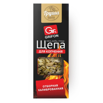 Щепа для копчения GRIFON ГРУША 1 дм3, в коробке, 600-305 1332789