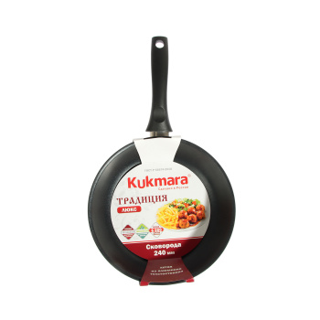Сковорода алюм. а/приг.литая Kukmara "Традиция" d24см Утолщ. дно с241а (Кукмор) *1/5