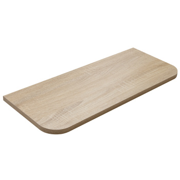 Полка ЛДСП 3 радиусная 800*250*16мм Сонома *1