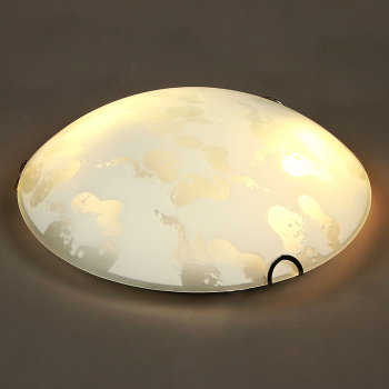 Светильник настенно-потолочный  стекло FX3036/12''   Е27 60Вт  (h=90, диам 300 ) 8кв.м.       VERNER