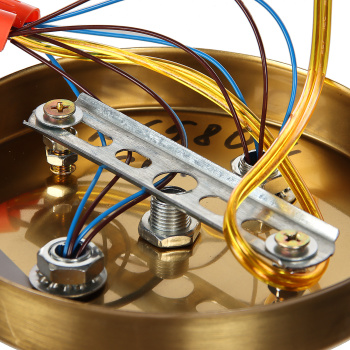 Светильник потолочный N6580/4 COP 4*40W E14 220V (l-725; w-220; h-245) S=16м2 VERNER LIGHTING *1