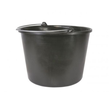 Ведро строительное 20 л Мультипласт, металлическая ручка, пластик