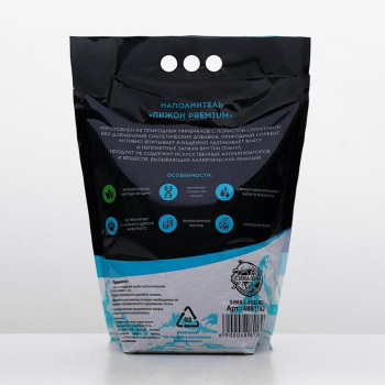 Наполнитель минеральный впитывающий "Пижон Premium", для короткошерстных кошек, 5 л 4881182