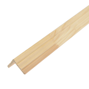 Уголок фигурный 2.2 м, 40х40 мм, сращенный, бессучковый