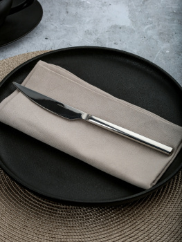 Нож столовый нерж. "Quadro" на подвеске DMC133 "Domenik" *1/12/72