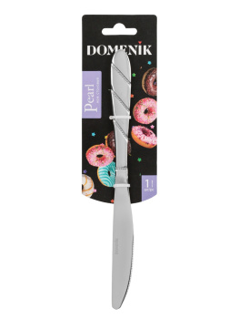Нож столовый нерж. "Pearl" на подвеске DMC063 "Domenik" *1/12/72