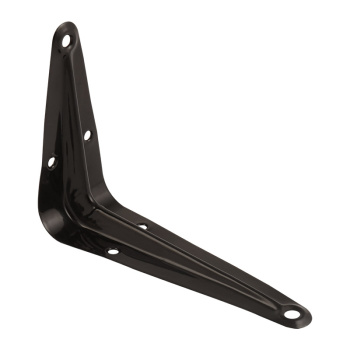 Уголок д/полок 200*150 чёрный Нора-М*24/480