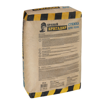 Стяжка для пола Бравый бригадир М200, 25 кг