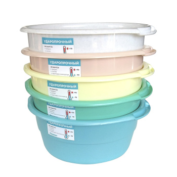 Таз пластм. 14л УДАРОПРОЧНЫЙ! (от +70°C до -70°C) ("Радиан" Ижевск) *1/10