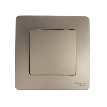 Выключатель "BLANCA" СП 1кл. титан 10А 250В BLNVS010104 *1/10/20