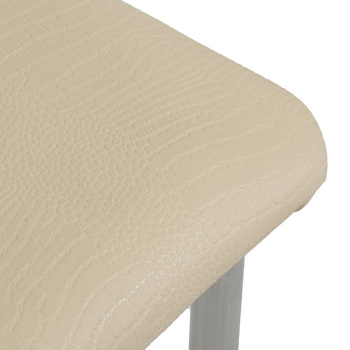 Стул FORPOST Волна, 40x98x58 см, молочная рептилия, бежевый Стул FORPOST Волна, 40x98x58 см, молочная рептилия, бежевый