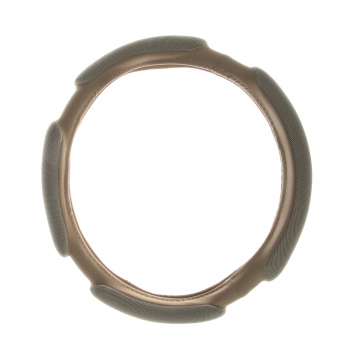 Оплетка кожаная, 4 подушечки L бежевая Skyway,, S01102389 2613253