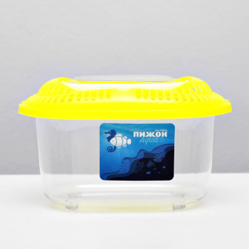 Переноска для животных овальная 19х12,8х11,3 см микс цветов 1741092