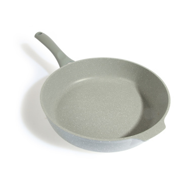 Сковорода алюм. а/приг.литая Kukmara "Мраморная" светлый d28см выс.борт.65мм смс281а (Кукмор) *1/4