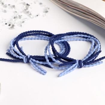 Резинка для волос "Палермо" (цена за пару) завитки микс