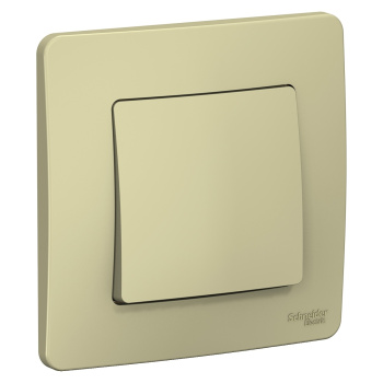 Выключатель "BLANCA" СП 1кл. бежевый 10А 250В  BLNVS010107  *1/10/20