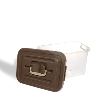 Контейнер д/хранения пластм.10л 355х235х190мм арт.810 ("Полимербыт") *1/6