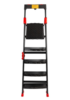 Стремянка стальная 5 ШИРОКИХ Пласт.ступеней, выс.верхн. площ.1,08м "COMFORT" 133505 "Perilla" *1