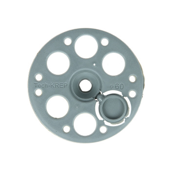 Шайба рондоль D60 Tech-KREP, для теплоизоляции, полипропилен, 100 шт. Шайба рондоль D60 Tech-KREP, для теплоизоляции, полипропилен, 100 шт.