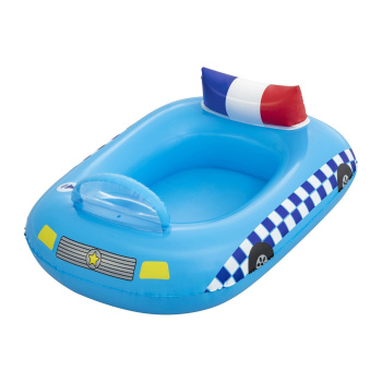 Лодочка надувная Funspeakers Police Car Baby Boat 97 x 74 см, со встроен. динамиком 34153 7434368