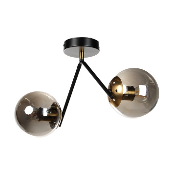 Люстра N36378/2 BK+СОР 2*40W E27 220V (l-430; w-150; h-240) VERNER LIGHTING *1