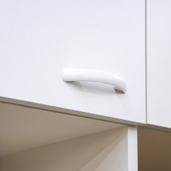 Шкаф навесной 500х338х290 мм BROZEX-WOOD Liberty, для вытяжки, с дверцей, белый