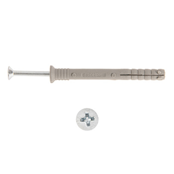 Дюбель с шурупом, 6х60 мм, на вес Дюбель с шурупом, 6х60 мм, на вес