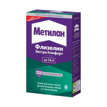 Клей для обоев флизелиновый 300г "Метилан Флизелин Экстра Комфорт.3000296 (Хенкель)*18 Клей для обоев флизелиновый 300г "Метилан Флизелин Экстра Комфорт.3000296 (Хенкель)*18