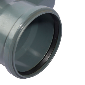 Отвод Ø 110 мм 90° с правым выходом Ø 50 мм *1/14