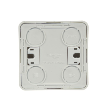 Выключатель "Этюд" ОП 1кл. белый ВА10-001В *10/25