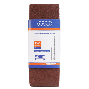 Шлифлента EDGE 100*610 P40 (набор 3шт.) PATRIOT *1/10