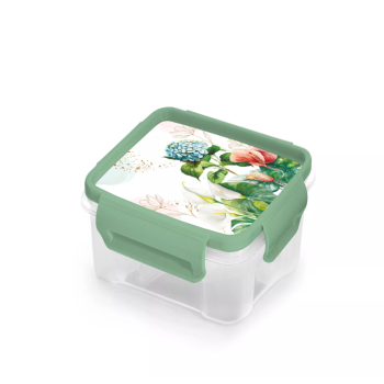 яяяКонтейнер д/прод. пластм. "Гармония" 0,6л 125х125х65мм арт.57126 ("Полимербыт") *1/12