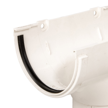 Воронка желоба 120 мм Docke Standard, белый