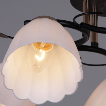 Люстра 10134-0.3-05 BK+FG Е27 40Вт S=30м2 *1