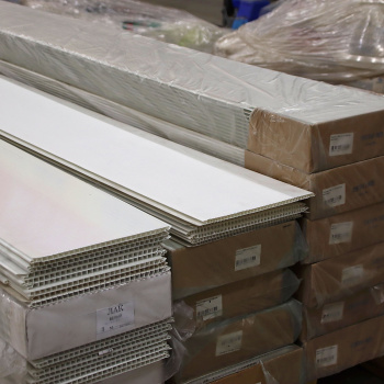 Панель ПВХ 2700х250 мм, матовый белый, 0.675 м²