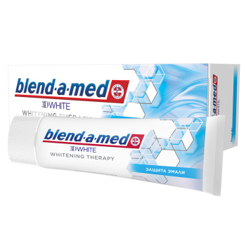 З/паста БЛЕНД-А-МЕД 3D White Whitening Therapy Защита Эмали 75мл. *12/54