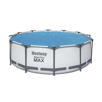 Бассейн каркасный BESTWAY Steel Pro Мах, 366х100 см, 9150 л, фильтр-насос Бассейн каркасный BESTWAY Steel Pro Мах, 366х100 см, 9150 л, фильтр-насос