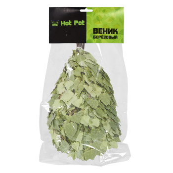 Веник березовый малый в уп. "Hot Pot"  /30