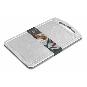 Доски разделочные пластм. Набор 2шт:20Х32см "Стронг" темно-серый/св.-серый С961 "Мартика" *1/12