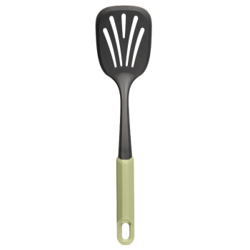 Лопатка кухонная пластм. "Fiesta" дл.350мм Зеленый арт.434279609 ("Бытпласт") *1/12