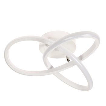 Светильник потолочный светодиодный CL-1076 White  240 мм 52W 3 реж,б/пул S=6м2 VERNER LIGHTING*1/10