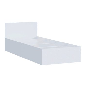 Кровать 33 КОМОДА Мори 932х2032 мм, белый