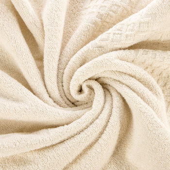 Полотенце махровое 70*130см Flashlights цв. 12-1404 молочный 295гр/м2 ПТ-3501-05577 *3/15