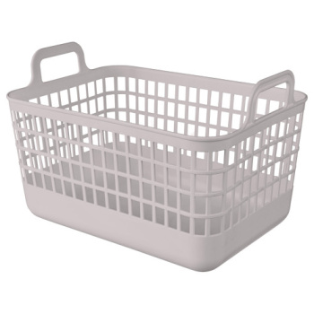 Корзина для хранения пластм. "Kobo" 320х224х210мм 12л Св.-бежевый арт 435296134 ("Бытпласт") *1/16