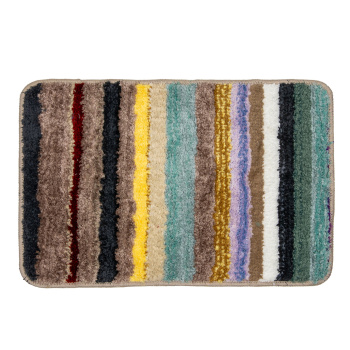 Коврик д/ванной HOZBAT "Полоски" (40см х 60см) цвет МИКС *1/100 Коврик д/ванной HOZBAT "Полоски" (40см х 60см) цвет МИКС *1/100