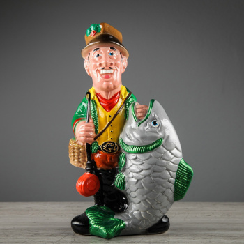 Копилка "Рыбак" глянец   3417036