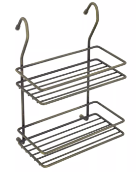 Полка 2-х ярусная узкая бронза HD 30.21.04 *1