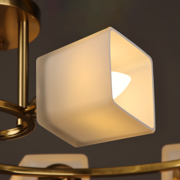 Люстра N6397/6 СОР 4*40W E27 220V (l-765; w-430; h-195) VERNER LIGHTING *1